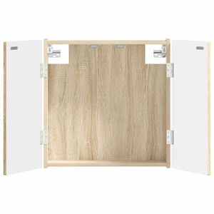 vidaXL Dartboard Skab ARNHEM Sonoma-eg 52,5 x 10,5 x 53,5 cm