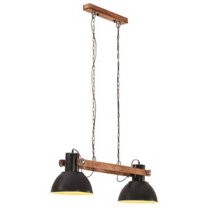 vidaXL industriel h&aelig;ngelampe 25 W 109 cm E27 mat sort