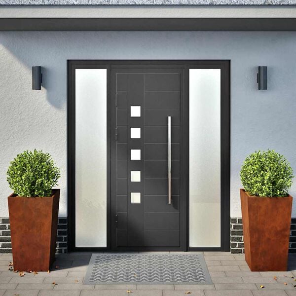 vidaXL Havekrukker 2 stk 45x45x75 cm Forvitringsst&aring;l