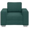 vidaXL Sofa 59cm M&oslash;rkegr&oslash;n Stof