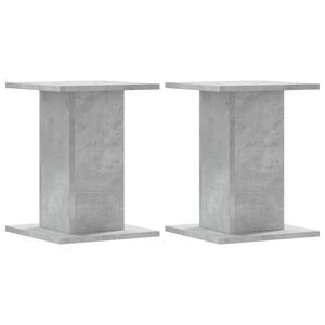 vidaXL h&oslash;jtalerstativer 2 stk. 30x30x40 cm konstrueret tr&aelig; betongr&aring;