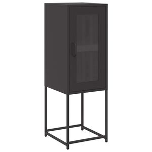 vidaXL sk&aelig;nk 36x39x107 cm koldvalset st&aring;l