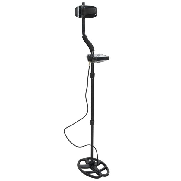 vidaXL metaldetektor 20 cm søgedybde LCD-display