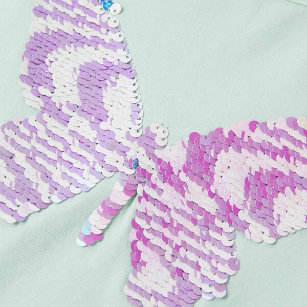 T-shirt til b&oslash;rn str. 128 mintgr&oslash;n