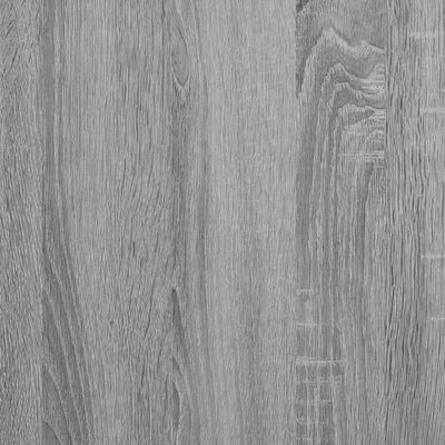 vidaXL tv-bord 102x44,5x50 cm konstrueret træ grå sonoma-eg