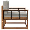vidaXL Udend&oslash;rs Mellem Sofa Massivt Akacietr&aelig; Naturfarvet