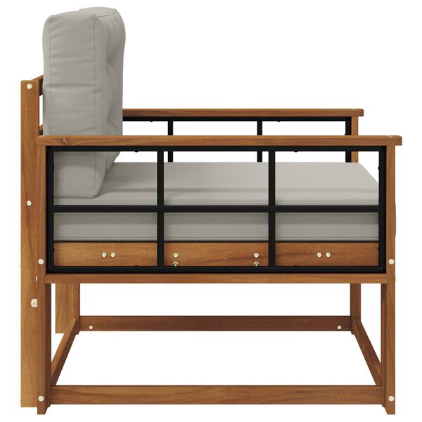 vidaXL Udend&oslash;rs Mellem Sofa Massivt Akacietr&aelig; Naturfarvet