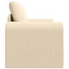 vidaXL Sovesofa Creme 98 x 71 x 83 cm Stof