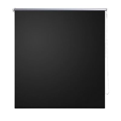Mørklægningsrullegardin 80 x 230 cm sort