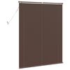 vidaXL Persienner M&oslash;rk Brun med M&oslash;nster 150 x 110 cm PVC