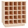 vidaXL vinreol 55,5x34x61 cm massivt fyrretr&aelig;