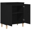 vidaXL Sideboard Sort 60 x 35 x 70 cm Konstrueret tr&aelig;
