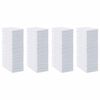 vidaXL Non-v&aelig;vet stof pet tr&aelig;ningspude 200 stk. 120 x 80 cm