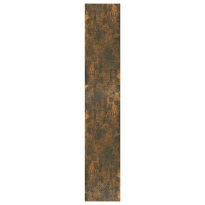 vidaXL bogreol/rumdeler 80x30x166 cm spånplade røget egetræsfarve