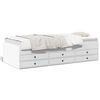 vidaXL daybed med skuffer uden madras 90x190 cm hvid