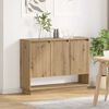 vidaXL Sideboard Artisan Egetr&aelig; 97 x 29 x 75 cm Konstrueret tr&aelig;