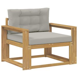 vidaXL Udend&oslash;rs Mellem Sofa Polyester Hvid