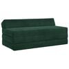 vidaXL Samlebar Sofa Seng M&oslash;rkegr&oslash;n 120 x 60 x 49 cm Stof