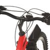 vidaXL mountainbike 21 gear 26 tommer hjul 36 cm r&oslash;d