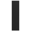 vidaXL Garderobeskab Sort eg 50 x 50 x 200 cm Konstrueret træ