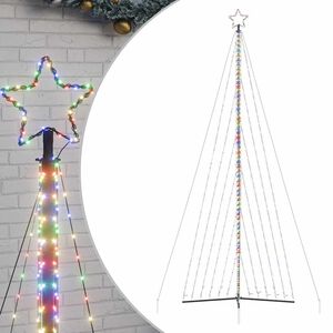 vidaXL LED-juletr&aelig; 789 LED'er 476 cm farverigt lys