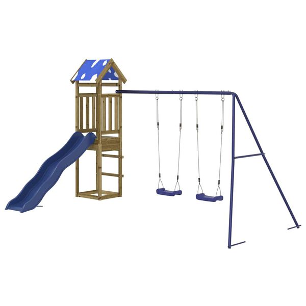 vidaXL udend&oslash;rs leges&aelig;t impr&aelig;gneret fyrretr&aelig;