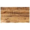 vidaXL bordplade 100x60x2,5 cm naturlig kant massivt ru mangotr&aelig;