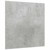 vidaXL Dekor Panels 50 pcs Beton Grå 30 x 30 x 0,27 cm Konstrueret træ