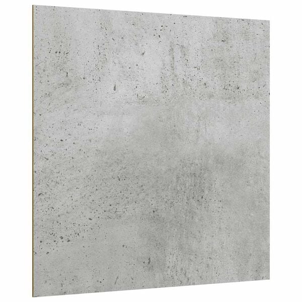 vidaXL Dekor Panels 50 pcs Beton Grå 30 x 30 x 0,27 cm Konstrueret træ