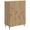 vidaXL Sideboard Artisan-eg 66 x 34,5 x 92 cm Konstrueret tr&aelig;