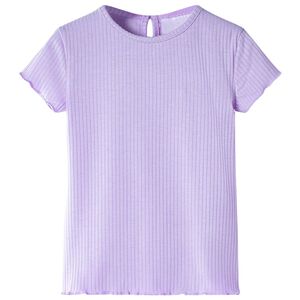 T-shirt til b&oslash;rn str. 104 lilla