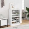vidaXL skoreol 60x35x92 cm konstrueret tr&aelig; hvid