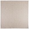 vidaXL Omr&aring;det&aelig;pper Firkantet FARO Creme 240 x 240 cm Polyester