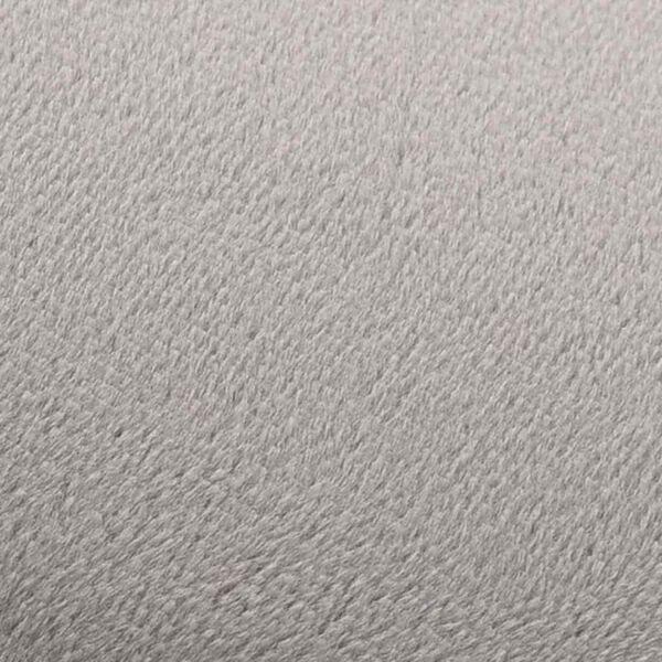 vidaXL puf fløjl 28 x 36 cm lysegrå og guldfarvet