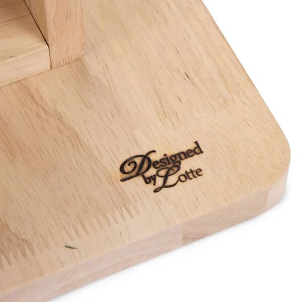 Designed by Lotte kradsetr&aelig; med bolde Lomax 34,5x29,5x50 cm tr&aelig;