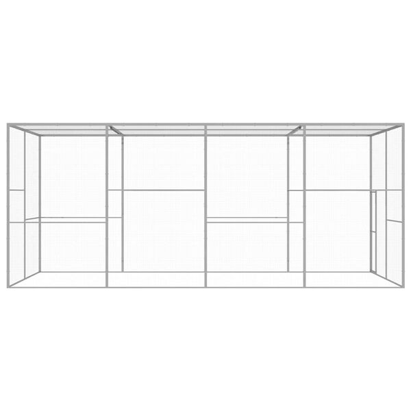 vidaXL kattebur 6x3x2,5 cm galvaniseret st&aring;l