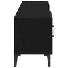 vidaXL TV-skab Sort eg 180 x 31,5 x 40 cm Konstrueret træ