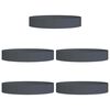 vidaXL Plante ring 5 pcs Antracit 120 x 120 x 20 cm Koldvalset st&aring;l