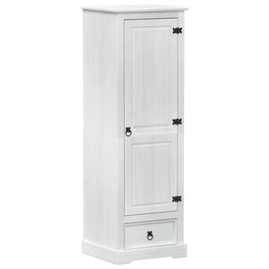 vidaXL Garderober Hvid 55 x 50 x 170 cm Massiv fyrretr&aelig;