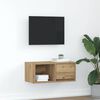 vidaXL tv-bord 60x31x25,5 cm konstrueret tr&aelig; kunsteg