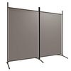 vidaXL 2-panels rumdeler 175x180 cm stof antracitgr&aring;
