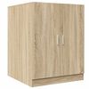 vidaXL vaskemaskineskab 70,5x71,5x91,5 cm sonoma-eg