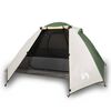vidaXL 2-personers campingtelt vandt&aelig;t kuppel gr&oslash;n