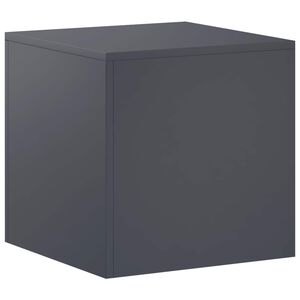vidaXL Planteholder Antracit 40 x 40 x 40 cm Rustfrit st&aring;l