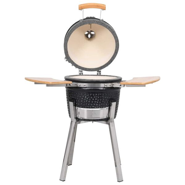 Kamado barbecue grill r&oslash;geovn keramisk 33 cm