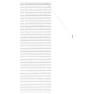 vidaXL Persienner Hvid 130 x 50 cm Aluminium