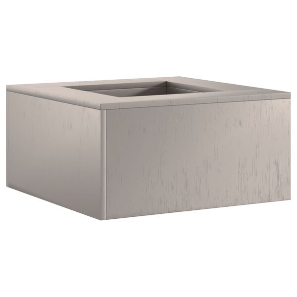 vidaXL Bålsted Brun 60 x 60 x 30 cm Stål