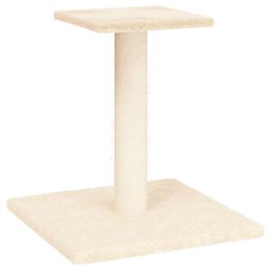 vidaXL kradsetr&aelig; med platform 38 cm cremefarvet