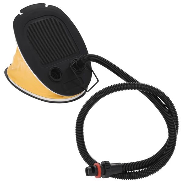 vidaXL fodpumpe 26x18 cm PP og PE gr&aring; og gul
