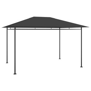 vidaXL pavillon 384x281x270 cm 180 g/m&sup2; antracitgr&aring;